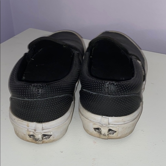 Vans Authentic Perf Leather Slip On - Picture 3 of 3